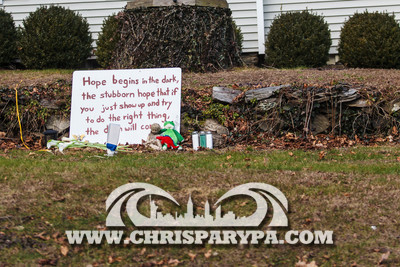 12.23.2012 Newtown, CT week after Sandy Hook Elementary School t