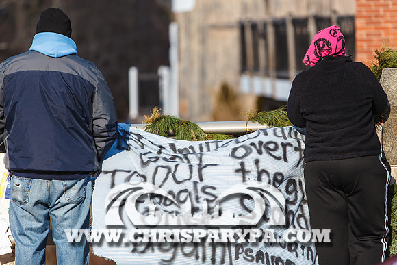 12.23.2012 Newtown, CT week after Sandy Hook Elementary School t